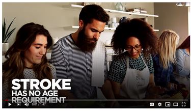 Captura de pantalla del video Tratar un ataque o derrame cerebral